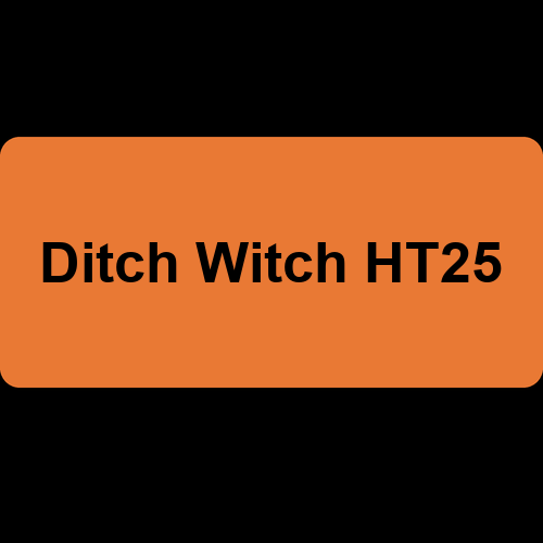 Ditch Witch HT25